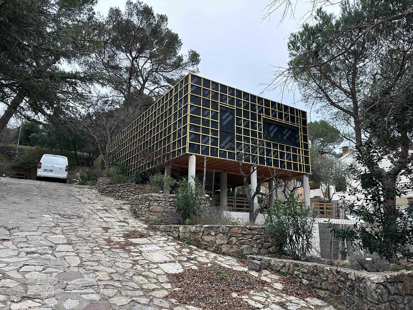 Photo chantier isolation exterieure