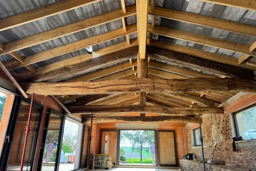 Photo charpente bois