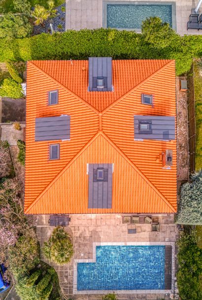Photo chantier drone maison