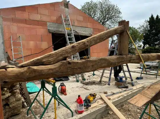 Photo chantier ossature bois