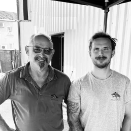 Photo fondateur Pinto José et Pinto Bastien
